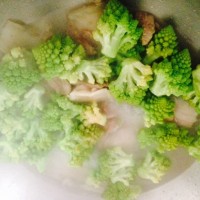 上汤宝塔菜的做法图解4
