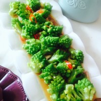 上汤宝塔菜的做法图解5