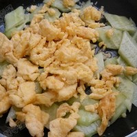 黄瓜炒鸡蛋的做法图解8