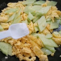 黄瓜炒鸡蛋的做法图解9