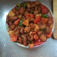 菠萝咕老肉的做法图解7