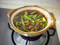 豆角排骨煲的做法图解11
