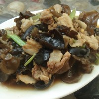 木耳炒肉片的做法图解4
