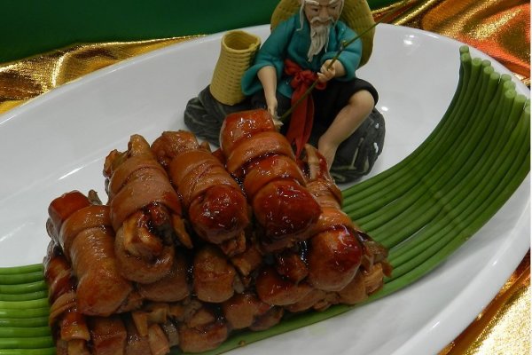 江南的“杀猪菜”—溧阳扎肝的做法