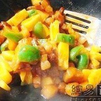 菠萝咕噜肉的做法图解8