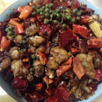 辣子牛蛙的做法图解7