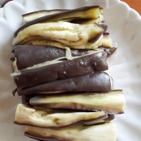 家常茄子条的做法图解2