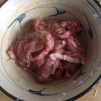 水煮肉片的做法图解1