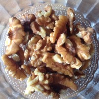 #核美味相会#蚝油核桃炒荷兰豆的做法图解2