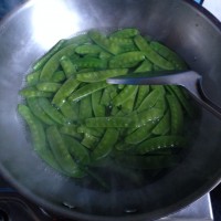 #核美味相会#蚝油核桃炒荷兰豆的做法图解5