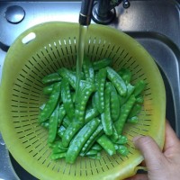 #核美味相会#蚝油核桃炒荷兰豆的做法图解7