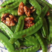 #核美味相会#蚝油核桃炒荷兰豆的做法图解13