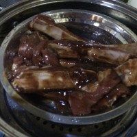 不粘锅煎烤大肋排的做法图解2