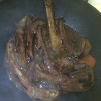 不粘锅煎烤大肋排的做法图解4