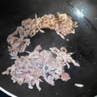 茭白肉丝的做法图解4