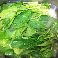 上汤菠菜箐选酱油试用的做法图解5