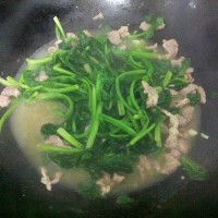 上汤菠菜箐选酱油试用的做法图解13