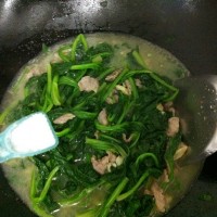 上汤菠菜箐选酱油试用的做法图解14