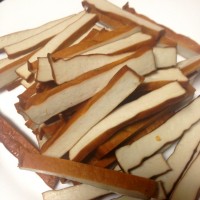 超简单下饭菜韭菜炒豆干的做法图解1