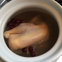 花旗参滋补鸡汤的做法图解3
