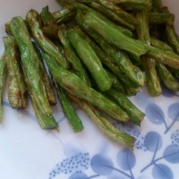 孕妈教你做干煸豆角的做法图解5