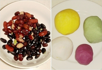 豆馅蒸糕的做法图解3