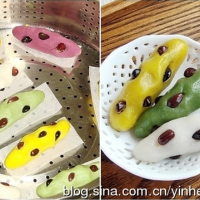 豆馅蒸糕的做法图解5