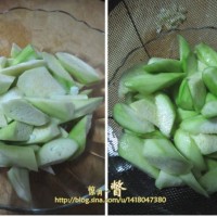 丝瓜炒蛋的做法图解2