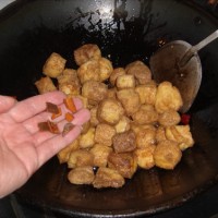 蜜汁油豆腐的做法图解4