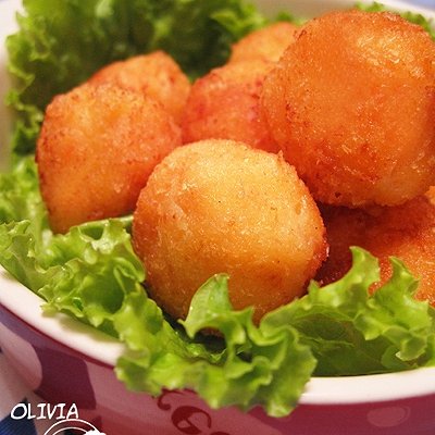 黄金芝士虾球的做法