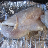 洋葱苹果玫瑰酒烤鸡的做法图解7