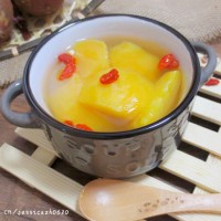 红薯枸杞汤的做法图解5