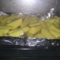 椒盐土豆角的做法图解3