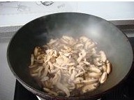 香菇炒瘦肉的做法图解4