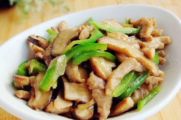 香菇炒瘦肉的做法