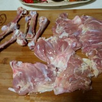 香烤黑椒鸡腿卷的做法图解2