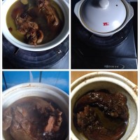 红烧五香猪舌的做法图解4