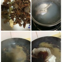 爆炒卤香猪肚的做法图解1