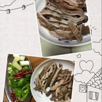 爆炒卤香猪肚的做法图解2