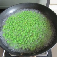 雪菜毛豆米的做法图解3