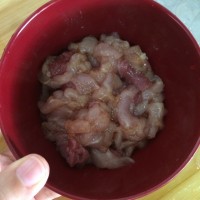 青椒炒肉丝的做法图解3