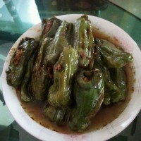青椒塞肉的做法图解10
