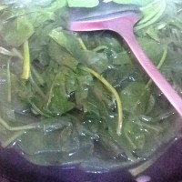 姜汁菠菜的做法图解4