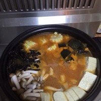 泡菜年糕芝士火锅的做法图解8