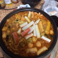 泡菜年糕芝士火锅的做法图解9