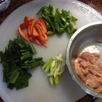 肉丝炒豆干的做法图解2