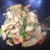 肉丝炒豆干的做法图解6