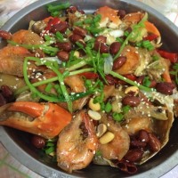 香辣虾蟹的做法图解9