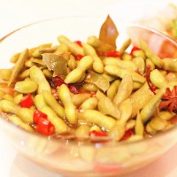 啤酒煮香辣毛豆的做法图解9