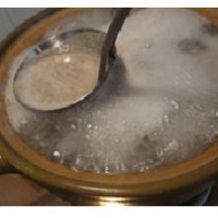 莲藕花生猪蹄汤的做法图解4